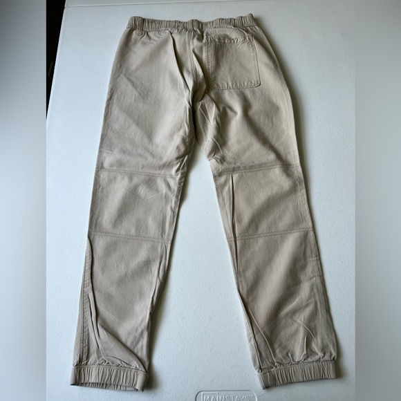Abercrombie boys' beige jogger pants, size 9-10 - Picture 2 of 7